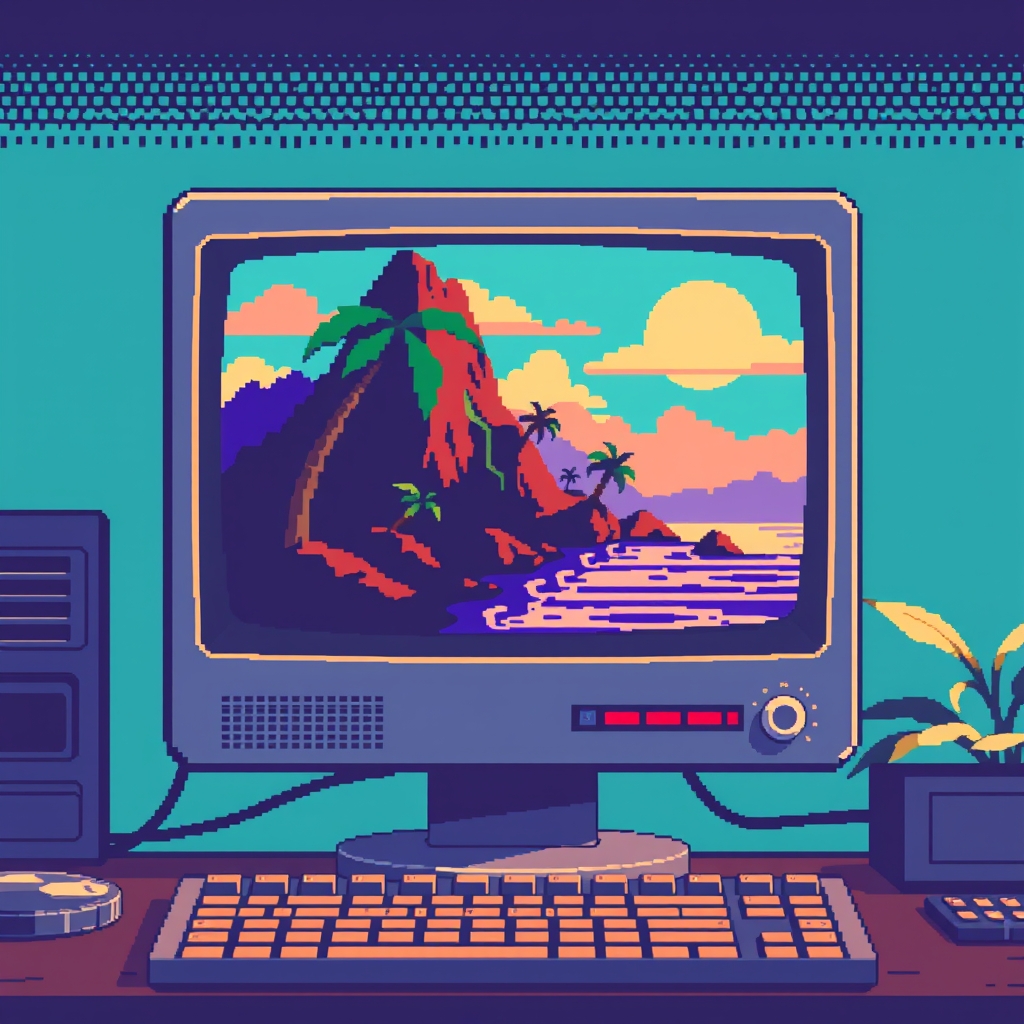 Commodore 64向けMonkey Islandをゼロから開発するプロジェクト