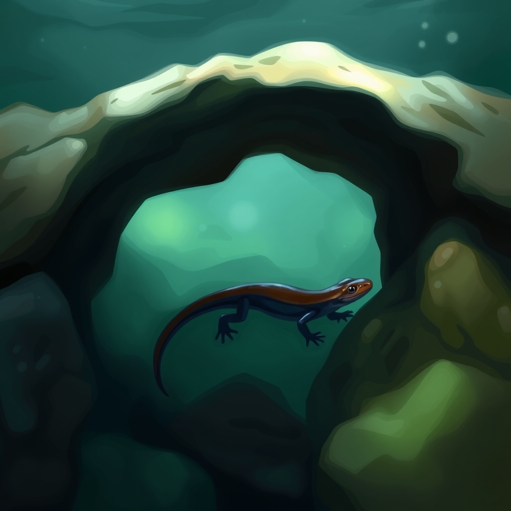 10歳の少女、ウェールズの橋の下で希少なメキシコサラマンダーを発見