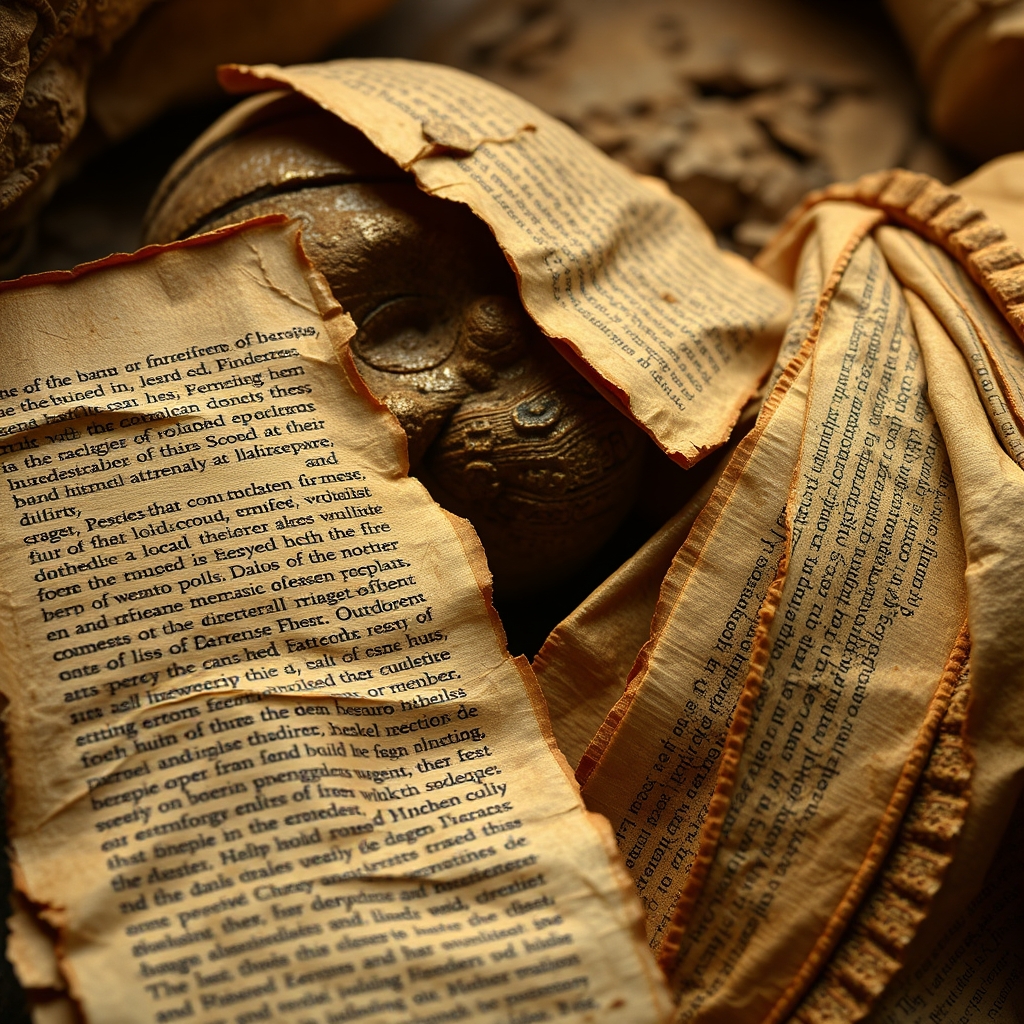 ローマ時代のミイラからイリアスの断片が発見