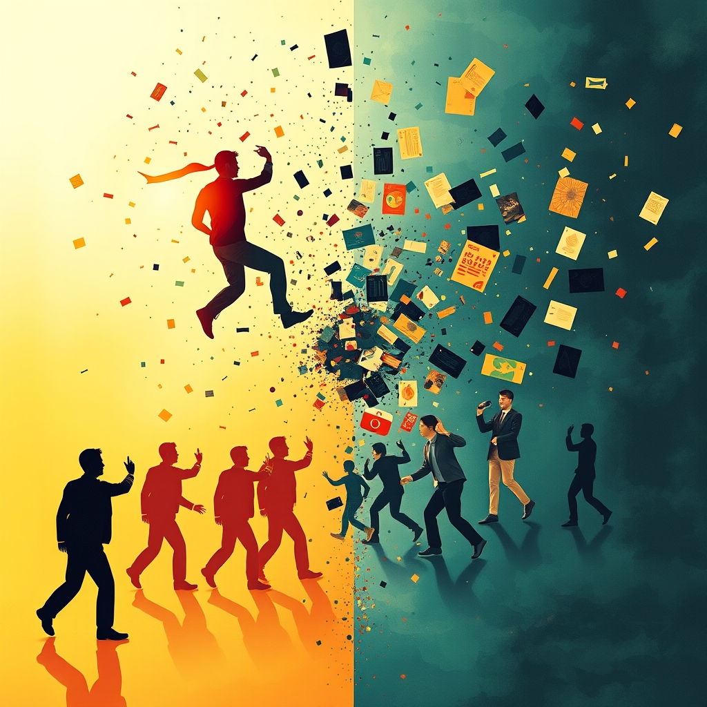 知能の社会的優位性：個人の利益と集団の損失